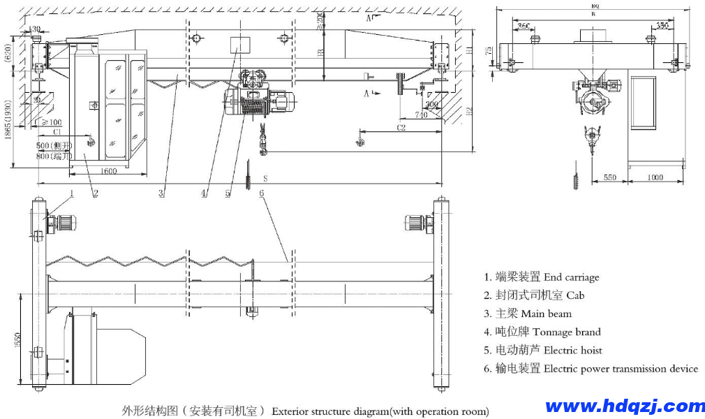 32噸電動單梁起重機 32噸電動單梁起重機