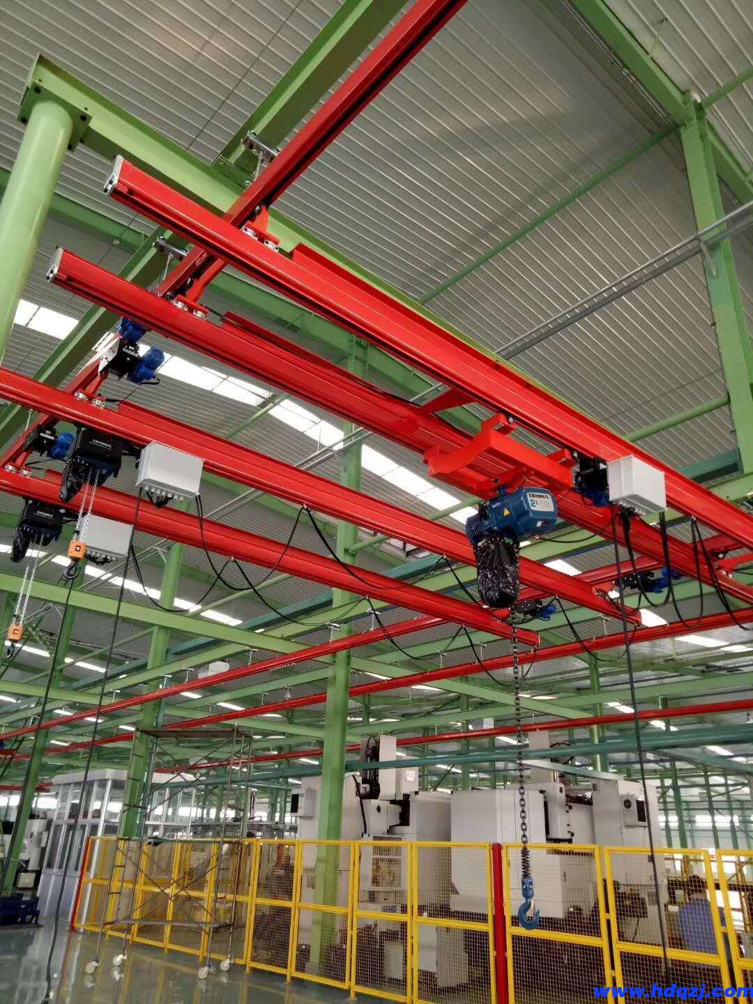 對比KBK起重機和組合起重機 對比KBK起重機和組合起重機